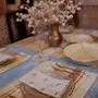 Christmas table settings - Jewel Striped Placemat - MAISON MIEKO