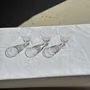 Glass - Set of 3 vintage clear glass stemware H14 D10 - OFFICE OBJETS