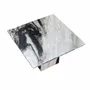 Lawn tables - Dining Tables -120X120X75 cm - Carrera - Marbre Panda - STONE VALLEY