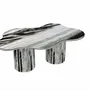 Tables de jardin - Tables basses - 110X70X40 cm - Nunoca - Marbre Panda - STONE VALLEY