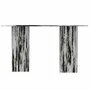 Tables de jardin - Table console - 160X40X85cm - Ombrure - Marbre Panda - STONE VALLEY