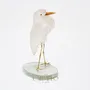 Goldsmithing - 'Crest of the Dawn' sculpture, transparent quartz art object - CARMELO PARIS