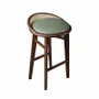 Tabourets - Brummell Bar Stool Handmade by Wood Tailors Club - WOOD TAILORS CLUB