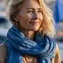 Foulards et écharpes - Écharpe unisexe en lin - 100 % lin naturel - 20 coloris disponibles - NORRAVILLA