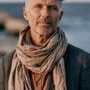 Foulards et écharpes - Écharpe unisexe en lin - 100 % lin naturel - 20 coloris disponibles - NORRAVILLA