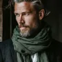 Foulards et écharpes - Écharpe unisexe en lin - 100 % lin naturel - 20 coloris disponibles - NORRAVILLA