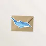 Card shop - 5 die-cut cards shaped like sea animals - TABLE À CARTES