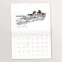 Range-tout - Calendrier mural 2027 illustré – D'île en île - A3 - TABLE À CARTES