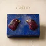 Pièces uniques - Boîte sculpturale Lapiz Lazuli Falçon - CARMELO PARIS