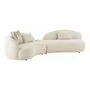 Sofas - Amol Sofa with 3 cushions, sand, HN1427 - HOUSE NORDIC