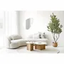 Sofas - Amol Sofa with 3 cushions, sand, HN1427 - HOUSE NORDIC