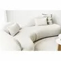 Sofas - Amol Sofa with 3 cushions, sand, HN1427 - HOUSE NORDIC