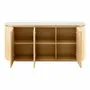 Sideboards - Larvik Sideboard, granite/ash veneer, natural/off white, 180x40x85 cm - HOUSE NORDIC