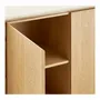 Sideboards - Larvik Sideboard, granite/ash veneer, natural/off white, 180x40x85 cm - HOUSE NORDIC