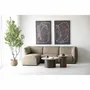 Sofas - Noor Lounge Sofa with 2 cushions, left facing, brown, HN1402 - HOUSE NORDIC