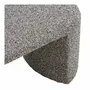 Benches - Westport Bench, bouclé, black/white, 120x45x44 cm, HN1243 - HOUSE NORDIC