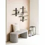 Benches - Westport Bench, bouclé, black/white, 120x45x44 cm, HN1243 - HOUSE NORDIC
