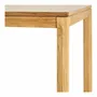 Tables Salle à Manger - Table à manger Bowen, chêne/hpl, sable naturel/foncé, incluant deux plaques d’extension, 100x220-270-320x75 cm - HOUSE NORDIC