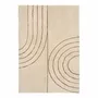 Rugs - Tampa Rug, cotton with print, beige, 200x300 cm - HOUSE NORDIC