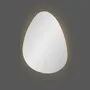 Mirrors - Kiama Mirror with LED, anti-fog and 3 light settings, organic shape, 58×80 cm - HOUSE NORDIC