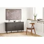 Photos d'art - Estampe Apia Canvas, toile, brun foncé, n°2, 80x120 cm - HOUSE NORDIC