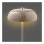 Lampes à poser - Lampe de table Margate, métal, rechargeable, taupe, ø16 cm - HOUSE NORDIC
