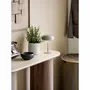 Lampes à poser - Lampe de table Margate, métal, rechargeable, taupe, ø16 cm - HOUSE NORDIC
