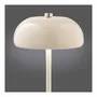 Table lamps - Margate Table lamp, metal, rechargeable, beige, ø13 cm - HOUSE NORDIC