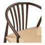 Chairs - Agustin Dining chair, natural wicker seat, oak, smoked - HOUSE NORDIC