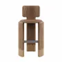 Chaises - Benjamin Bar Chair Indoor Handmade by Wood Tailors Club - WOOD TAILORS CLUB