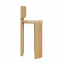 Chairs - Benjamin Bar Chair Outdoor Handmade by Wood Tailors Club - WOOD TAILORS CLUB