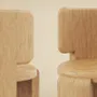 Chairs - Benjamin Dining Chair Indoor Handmade by Wood Tailors Club - WOOD TAILORS CLUB