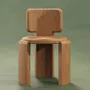 Chairs - Benjamin Dining Chair Indoor Handmade by Wood Tailors Club - WOOD TAILORS CLUB