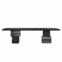 Dining Tables - Anthracite Dining Table Handmade by Porus Studio - PORUS STUDIO