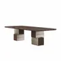Dining Tables - Anthracite Dining Table Handmade by Porus Studio - PORUS STUDIO