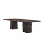 Dining Tables - Anthracite Dining Table Handmade by Porus Studio - PORUS STUDIO
