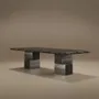 Dining Tables - Anthracite Dining Table Handmade by Porus Studio - PORUS STUDIO