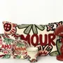 Fabric cushions - Wild Land Influence Pillow - OPJET PARIS