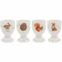 Tasses et mugs - set 4 coquetiers wildlife - KARENA INTERNATIONAL