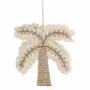 Autres décorations murales - Le Palmier En Coton & Coquillages - Blanc Naturel - BAZAR BIZAR LIVING