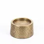 Candlesticks and candle holders - The Croco Candle Holder - Brass - M - BAZAR BIZAR LIVING