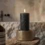 Candlesticks and candle holders - The Croco Candle Holder - Brass - M - BAZAR BIZAR LIVING