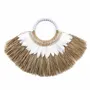 Objets design - Le Collier Décoration Murale Alang Feather - Blanc Naturel - BAZAR BIZAR LIVING