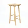 Stools - The Island Bar Stool - Natural - BAZAR BIZAR LIVING