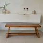 Bougeoirs et photophores  - Le Bougeoir Coconut Strip I - Naturel - BAZAR BIZAR LIVING