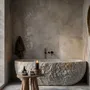Bougeoirs et photophores  - Le Bougeoir Croco Avec Verre - Laiton - L - BAZAR BIZAR LIVING