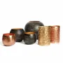 Candlesticks and candle holders - The Hollow Zigzag - Gold - M - BAZAR BIZAR LIVING