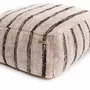 Ottomans - The Oh My Gee Pouffe - Bohemian White - BAZAR BIZAR LIVING