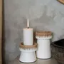 Candlesticks and candle holders - The Pretty Candle Holder - White Natural - L - BAZAR BIZAR LIVING