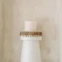 Candlesticks and candle holders - The Pretty Candle Holder - White Natural - L - BAZAR BIZAR LIVING